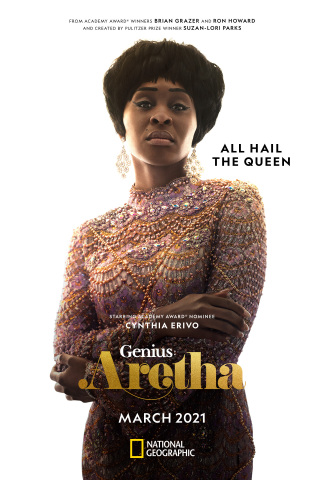 Cynthia Erivo Shares Exclusive Key Art For Nat Geo’s Upcoming Genius: Aretha Series (Photo: Business Wire)