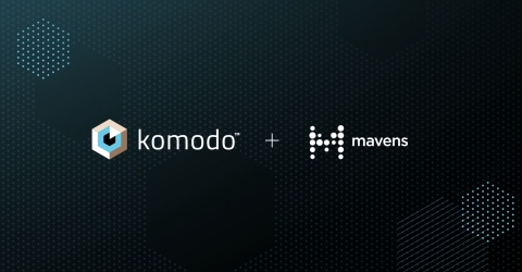 Komodo Health acquires Mavens, a pioneer in cloud computing for the life sciences industry. The acquisition brings together Komodo’s Healthcare Map™ and software suite with enterprise applications from Mavens, creating the most advanced data-driven, enterprise platform for healthcare and life sciences. Together, Komodo Health and Mavens will transform systems of record into systems of insight. (Photo: Business Wire)