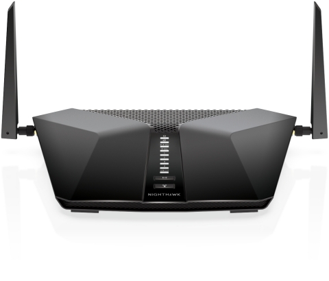 With advanced WiFi 6 networking technology combined with a 4G LTE modem for instances where traditional wired internet options are not available or reliable, the Nighthawk LAX20 router provides an alternate mobile internet connectivity option. (Photo: Business Wire)