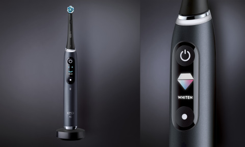 The Oral-B iO Electric Toothbrush, in Black Onyx (Photo: Business Wire)