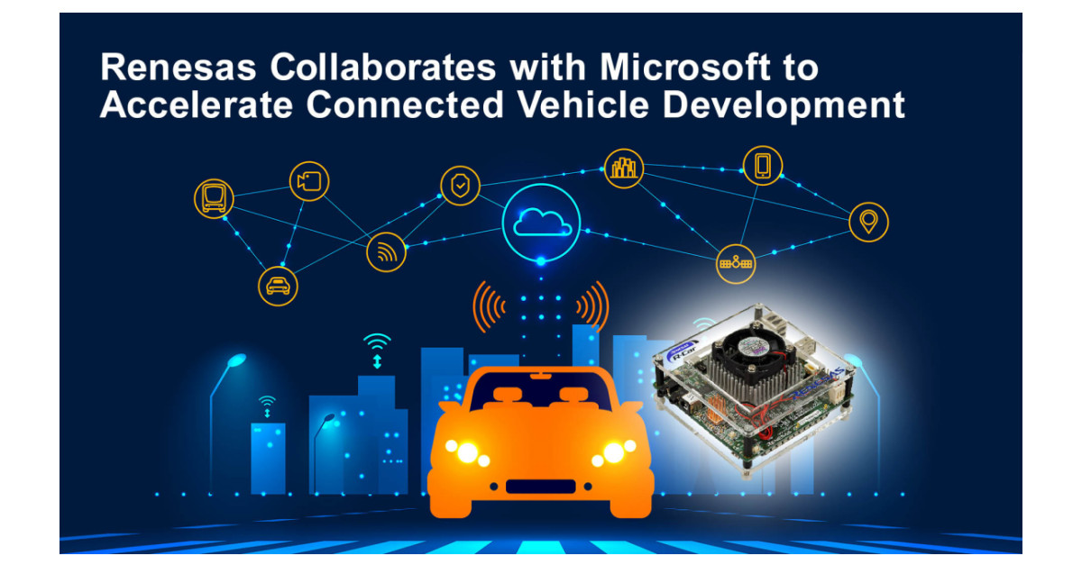Renesas Collaborates With Microsoft to Accelerate Connected Vehicle ...