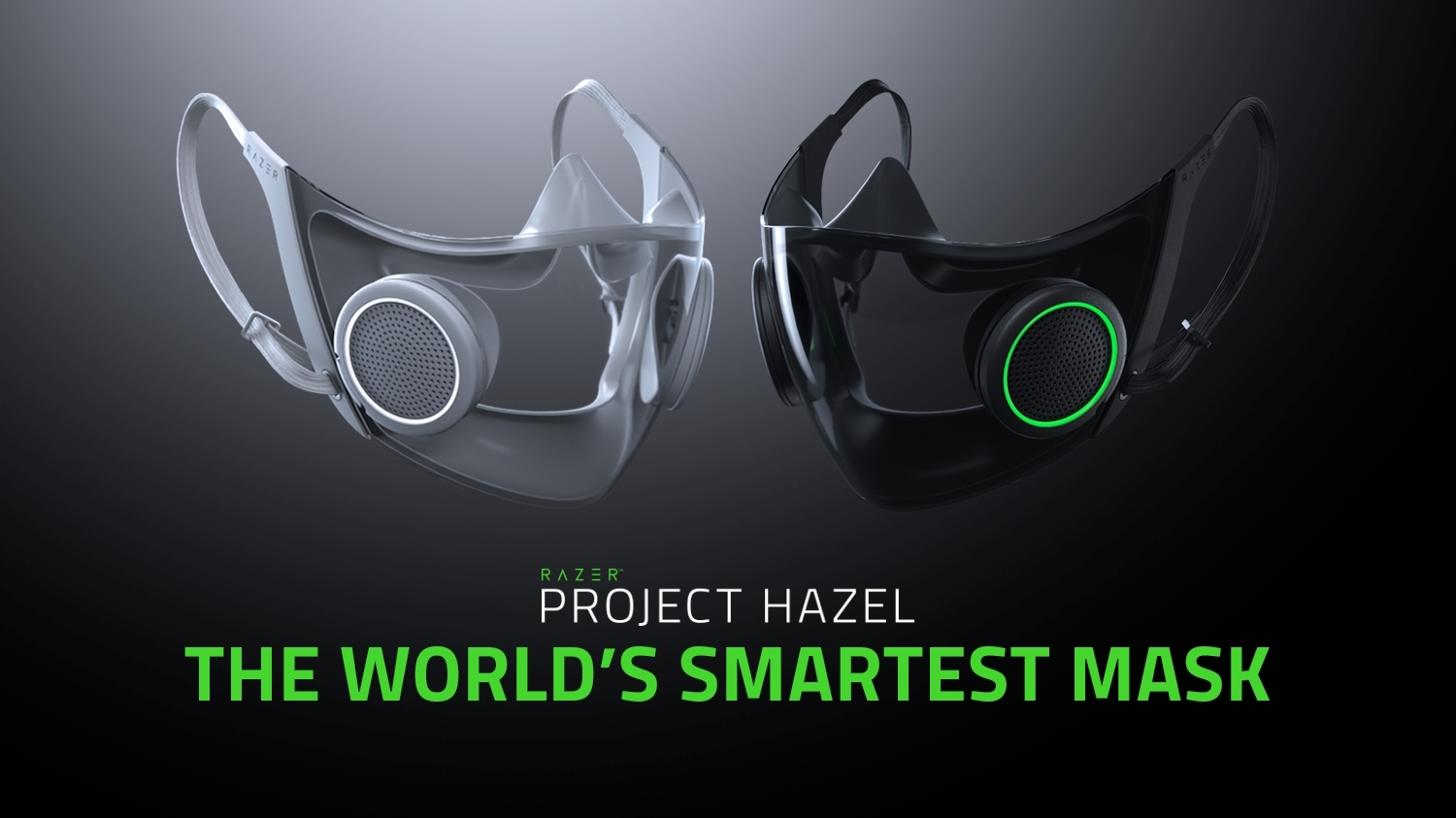 Razer designed a Face Mask that has a Microphone and Rechargeable UV-disinfectant style Ventilators