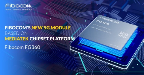 original Fibocom releases its latest 5G module FG360 during the CES 2021 event. The module supports 5G Sub-6GHz 2CC Carrier Aggregation 200MHz frequency and 5G + WiFi-6 connectivity to provide a high-speed and low-latency 5G network experience. Engineering samples of the module will be available in January. Fibocom will be the first in the industry to provide engineering samples of 5G modules based on the MediaTek chipset platform. (Photo: Business Wire)