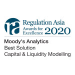 ムーディーズ・アナリティックスがレギュレーション・アジア・アワードでBest Solution in Capital & Liquidity Modelling賞を受賞