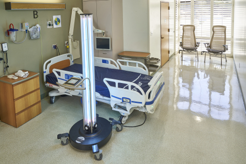 The UVDI-360 Room Sanitizer is used in approximately 1,000 hospitals globally. (Photo: Business Wire)