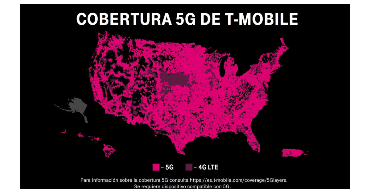 Llévate el nuevo superphone de Samsung GRATIS en T‑Mobile, la red 5G