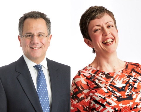 Dorsey Partners Kate Francis and Fabrizio Carpanini have been named Co-Office Heads of the Firm’s London office. (Photo: Dorsey & Whitney LLP)