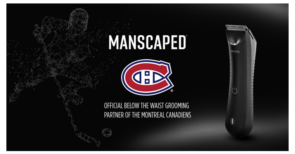 Manscaped Designated Official Below The Waist Grooming Partner Of The Montreal Canadiens Business Wire