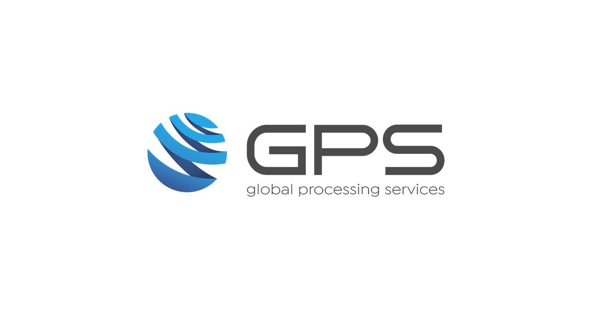 GPS service лого. Global processes