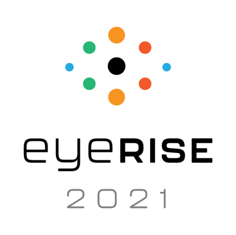 original eyeRISE, or Eye Research Innovation Symposia & Expo, is a new, multi-disciplinary virtual congress showcasing the latest innovations in eye care. It will feature three solutions-focused tracks, delivering clinical and practical education through symposia, roundtable discussions and interactive workshops. (Graphic: Business Wire)