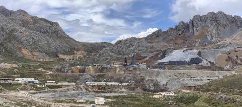 Arial Photo of Yaruricocha Mine, Peru (Photo: Business Wire)