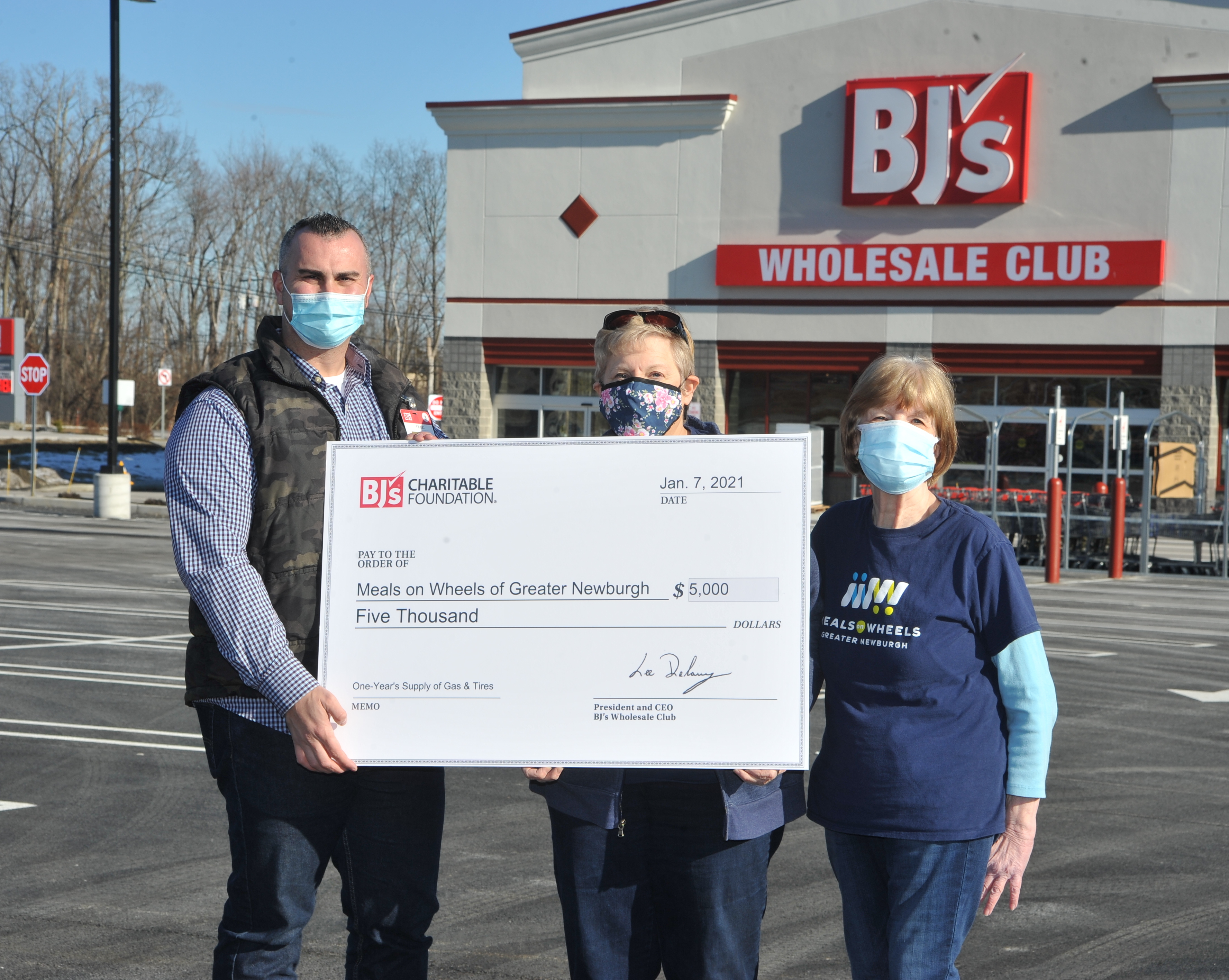 Bj S Wholesale Club Announces Opening Of Newest Bj S Gas In Newburgh N Y Business Wire