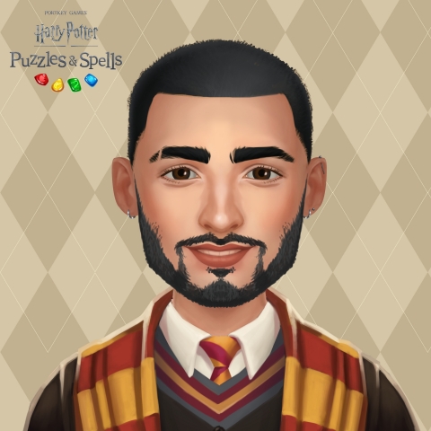 Zayn Malik Avatar in Harry Potter: Puzzles & Spells (Graphic: Business Wire)
