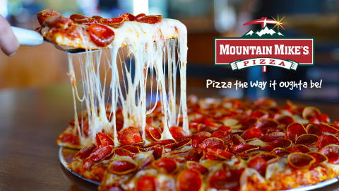 Mountain Mike’s Pizza is a leading family-style pizza chain known for its legendary crispy, curly pepperoni, Mountain-sized pizzas, fresh cut toppings from edge-to-edge and dough made fresh daily for over 40 years. (Photo: Business Wire)