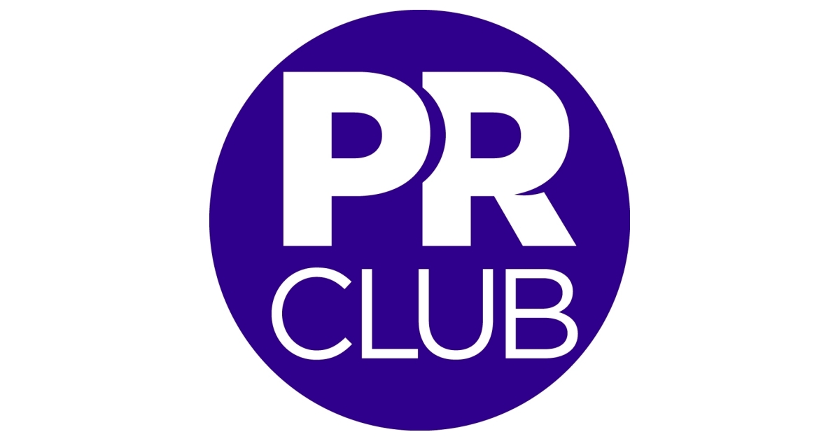 PR Club. Speaking logo. Logo for speaking Club. Пиар клуба