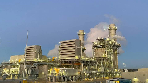 Montgomery County Power Station achieved commercial operation on January 1 with two high-efficiency Mitsubishi Power G-Series air-cooled advanced class gas turbines providing 993 megawatts of reliable, cleaner electricity to Southeast Texas. (Credit: Entergy Texas, Inc.)