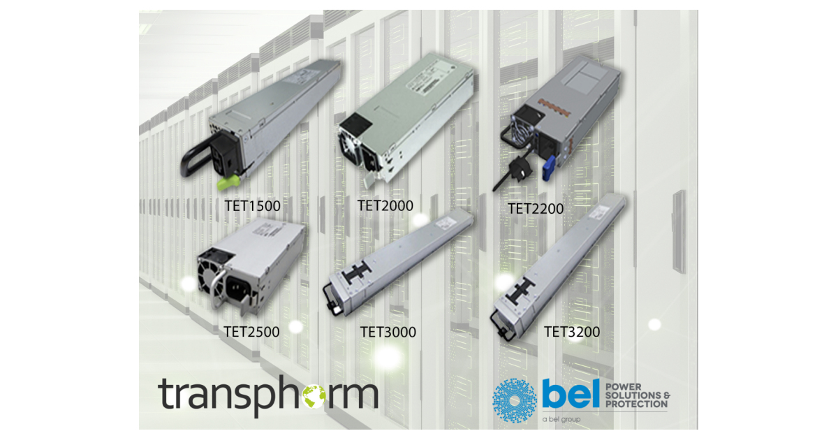 Bel Power Solutions和Transphorm宣布推出鈦金級效率交流轉直流電源系列 | Business Wire