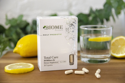 Total Care Daily Probiotic from Biome Research (Photo: Business Wire)