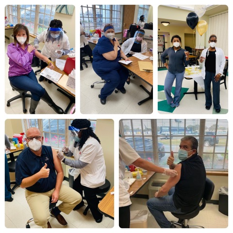 thumbnail Chateau Terrebonne celebrated New Year's Eve in style with COVID-19 vaccinations and good wishes for 2021! (Photo: Business Wire)