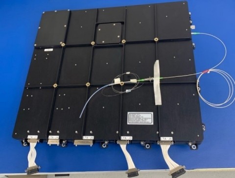 The CACI laser transmitter, shown here, will be used for the first laser communications demonstration in deep space and will be the longest laser communication link ever demonstrated. (Photo: Business Wire)