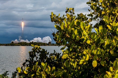 Transporter-1 lifts off from Cape Canaveral Sunday, January 24 carrying 143 smallsats, 16 from Spaceflight Inc. customers. (Photo: John Kraus)