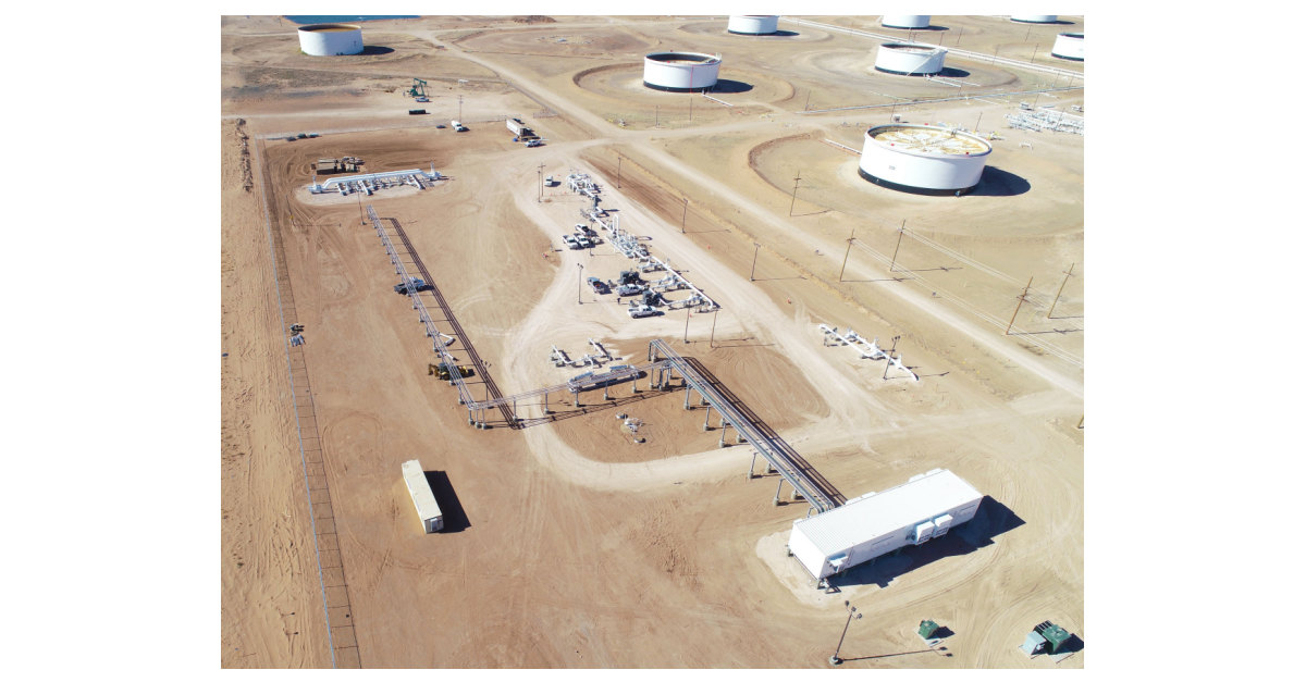 Centurion Pipeline L.P. Announces Augustus Pipeline Is in Service