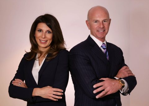 Prominent Attorneys Andy Stern (right) and Elizabeth Crawford (left) Launch New Law Firm Stern & Crawford, P.C. (Photo: Business Wire)