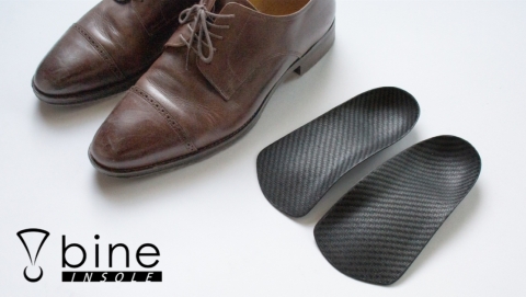 original bine Insoles | Change the way you walk with just 15g! (Graphic: Business Wire)