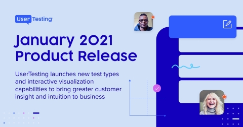 original UserTesting January Product Release 2021 (Graphic: Business Wire)