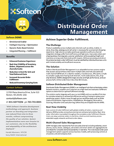 Learn more about how Distributed Order Management can become your "game-changer" - for retail, omnichannel and beyond.