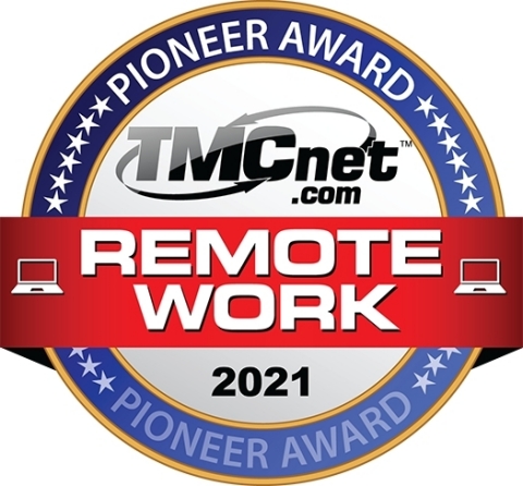 original Masergy Work From Anywhere Solutions Awarded 2021 TMCnet Remote Work Pioneer Award