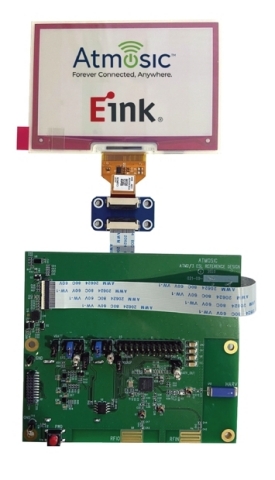 E Ink and Atmosic Announce eBadge Reference Design (Photo: Business Wire)
