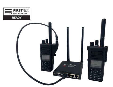 Cubic Announces FirstNet Ready Push-To-Talk Radio Gateway (Photo: Business Wire)