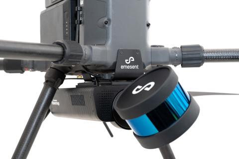 thumbnail Emesent’s Hovermap, equipped with a Velodyne Puck LITE™ sensor, is easily deployed, and able to switch between drone-mounted, handheld, vehicles and other data capture techniques. (Photo: Emesent)