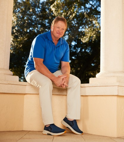 Las Vegas Raiders head coach Jon Gruden joins Team Skechers for a new marketing campaign in support of Skechers footwear featuring Goodyear Performance Outsoles. (Photo: Business Wire)