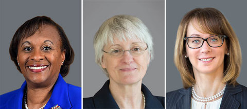 Exactech's New Board Directors (from left to right): Gwendolyn Bingham, Karen Golz and Diana Nole (Photo: Business Wire)