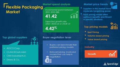 SpendEdge has announced the release of its Global Flexible Packaging Market Procurement Intelligence Report (Graphic: Business Wire)
