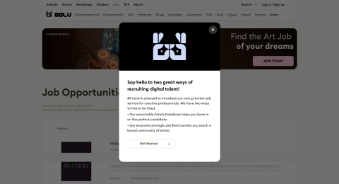 thumbnail 80 Level Job Posts -- great way to find quality talent or get hired, if you're looking for a new opportunity. (Graphic: Business Wire)