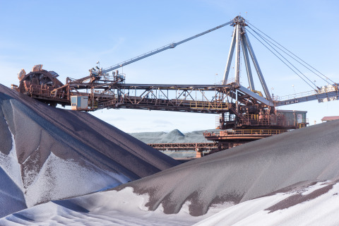 thumbnail Description: Saguenay/IOC, Reclaimer, the port in Sept-Iles, Quebec, Canada Source: Rio Tinto Brand Bank Copyright © 2021 Rio Tinto