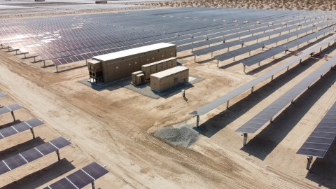 Desert Harvest 1 & 2 Solar Projects in Riverside County, California. (Photo: Business Wire)