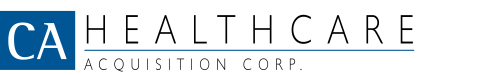 CA Healthcare Acquisition Corp. Logo