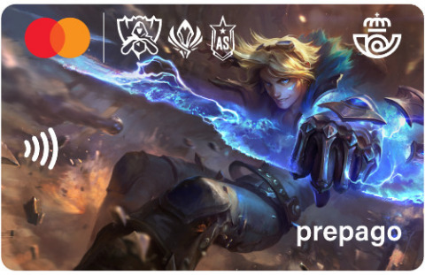 original PFS Correos Prepago League of Legends’ digital payment product. (Photo: Business Wire)