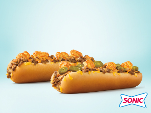 SONIC Drive-In's new Extra-Long Ultimate Cheesesteak and Spicy Extra-Long Ultimate Cheesesteak (Photo: Business Wire)