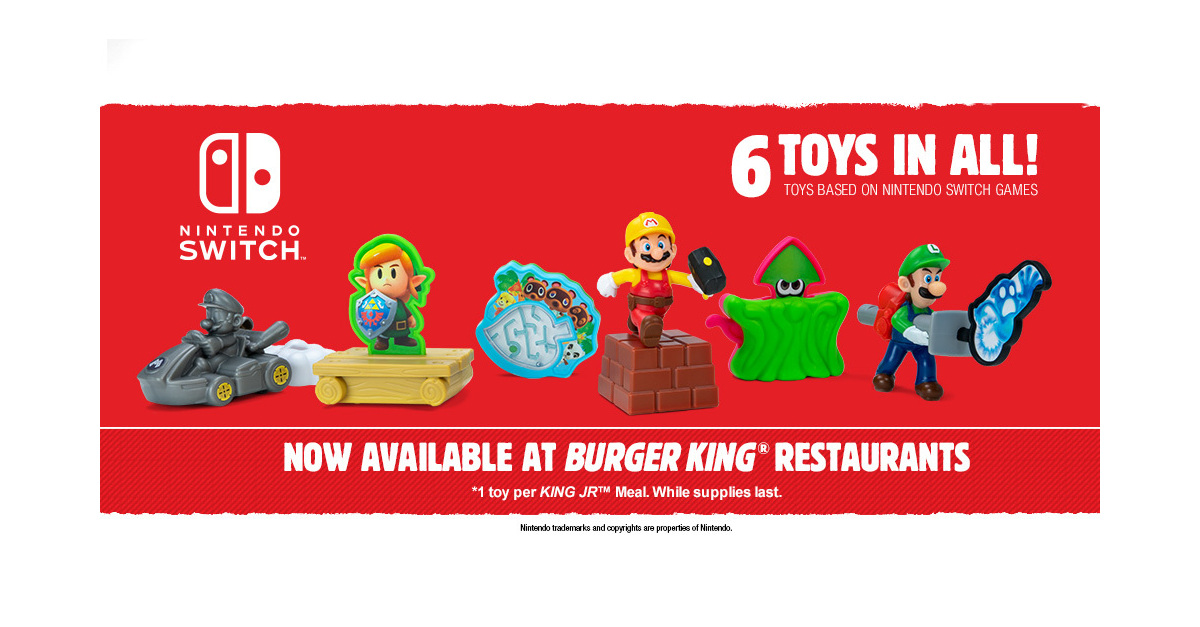 Burger king cheap toys march 2019