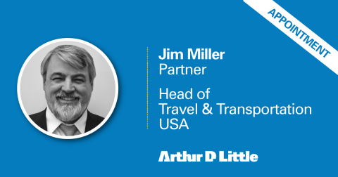 Jim Miller has been appointed Partner at Arthur D. Little. (Photo: Business Wire)