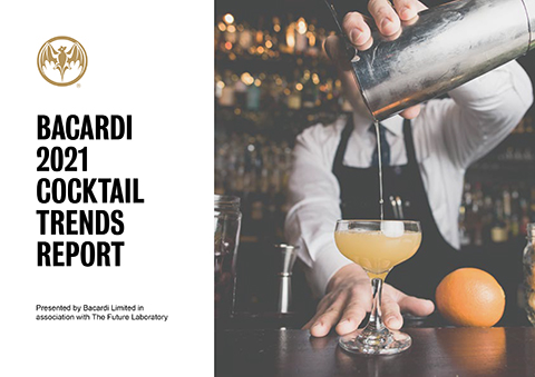 thumbnail The Bacardi Cocktail Trends Report 2021 - From domestic hedonism to mindful moderation, everything you need to know about cocktail culture in the year ahead. The latest trends report by Bacardi reveals why we’re craving spice and bitters, which cocktails recipes are on the rise, and how we’re imbibing more mindfully in 2021.