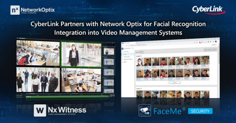 original CyberLink Partners with Network Optix for Facial Recognition Integration into Video Management Systems (Photo: Business Wire)