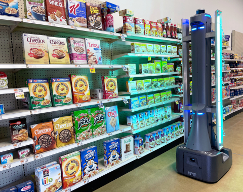 Badger UV Disinfect robot uses advanced UV-C technology to combat high-risk pathogens and improve store safety. (Photo: Business Wire)