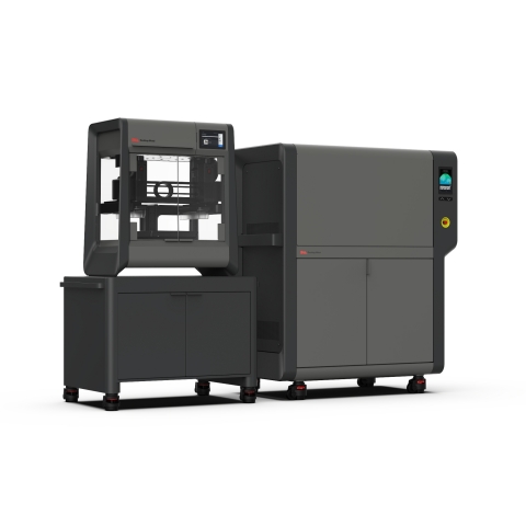 Desktop Metal today announced the launch of Studio System 2. Designed for the office, this next generation technology is the easiest way to 3D print complex, high-performance metal parts in low volumes for pre-production and end-use applications. (Photo: Business Wire)