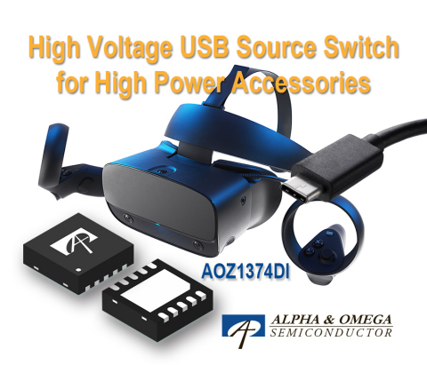 High Voltage USB Source Switch for High Power Accessories (Photo: Business Wire)